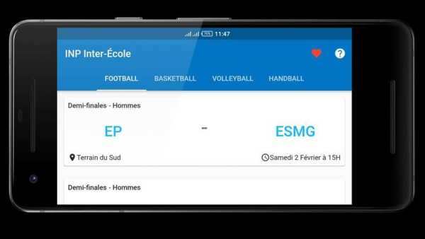INP Inter-Ecoles screenshot 1