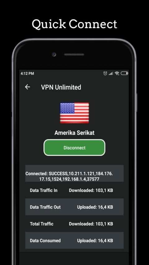 VPN Unlimited Simontok screenshot 2