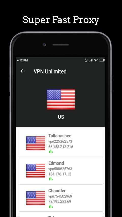 VPN Unlimited Simontok screenshot 3