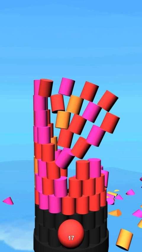 Tower Color Games 3D: Stack Tower Clash screenshot 3