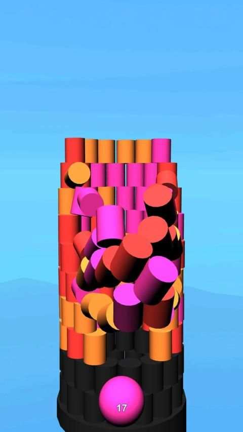 Tower Color Games 3D: Stack Tower Clash screenshot 2