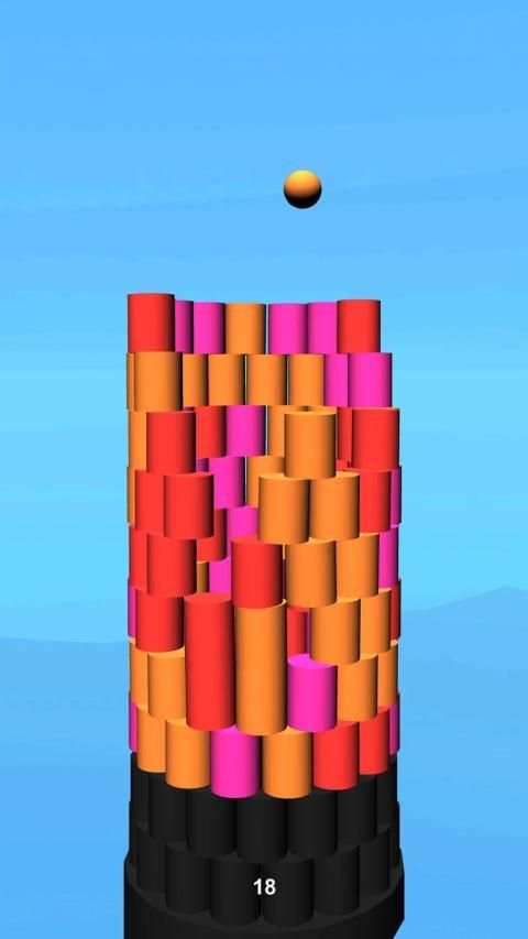 Tower Color Games 3D: Stack Tower Clash screenshot 4