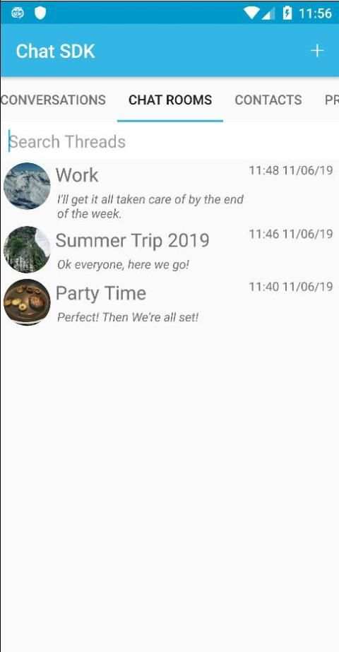 Chat SDK screenshot 5