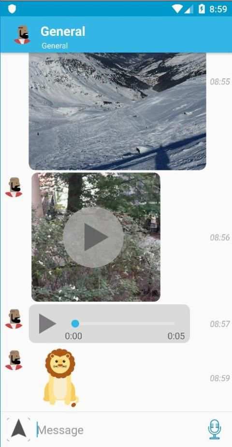 Chat SDK screenshot 3