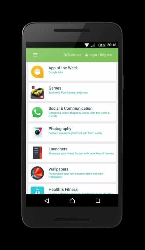 Mobile App Store screenshot 3