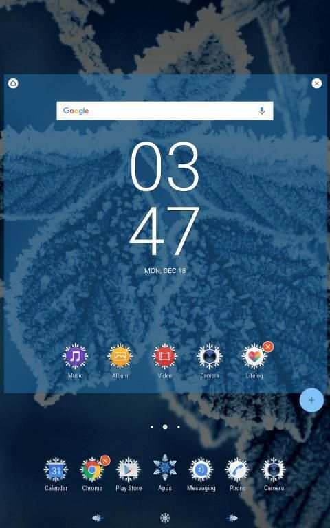 Winter Live Wallpaper Free | Xperia™ Theme स्क्रीनशॉट 2