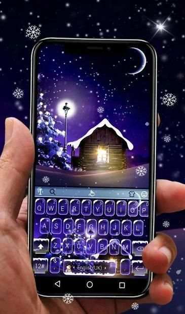 Christmas Eve Keyboard Theme screenshot 2