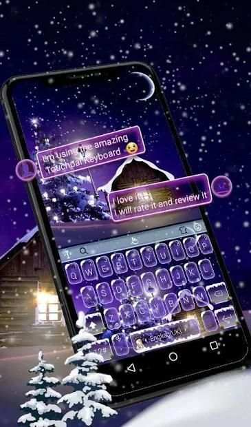 Christmas Eve Keyboard Theme screenshot 1