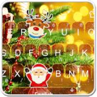 Golden Glitter Christmas Keyboard Theme