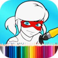 Coloriage de Ladybug on 9Apps