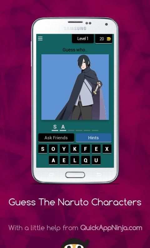 Guess The Naruto Characters screenshot 19