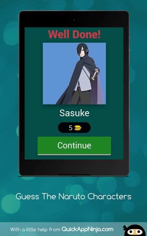 Guess The Naruto Characters screenshot 12
