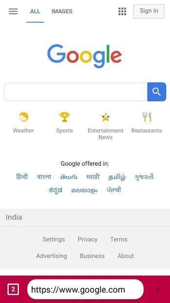 4G Browser : High Speed screenshot 2