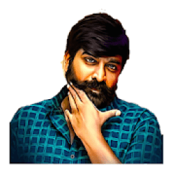 ikon Vijay Sethupathi Stickers for Whatsapp