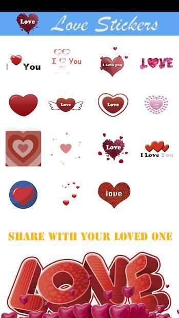 Love Emoji Keyboard Sticker screenshot 2