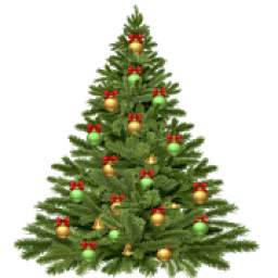 Virtual decoration: Christmas tree