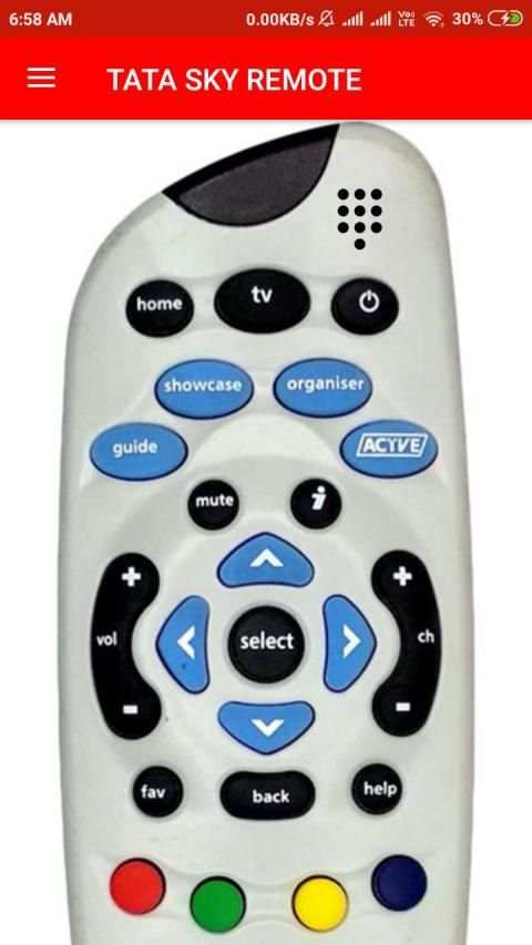 Tata Sky SD Remote Control screenshot 4