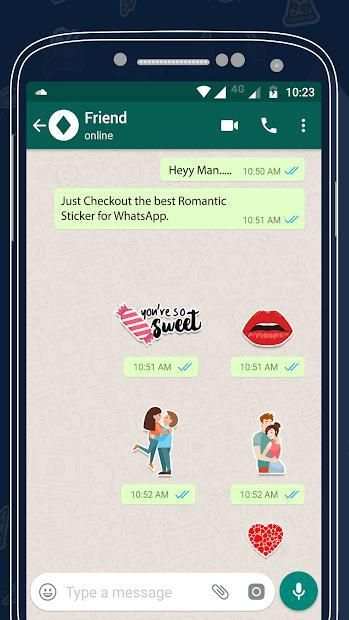 Romantic Sticker For Whatsapp screenshot 2