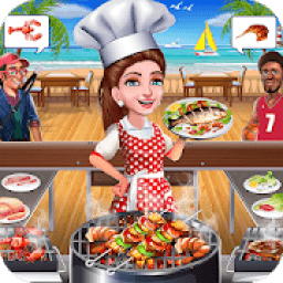 ikon Super Chef Beach Bbq Kitchen Story Cooking Games