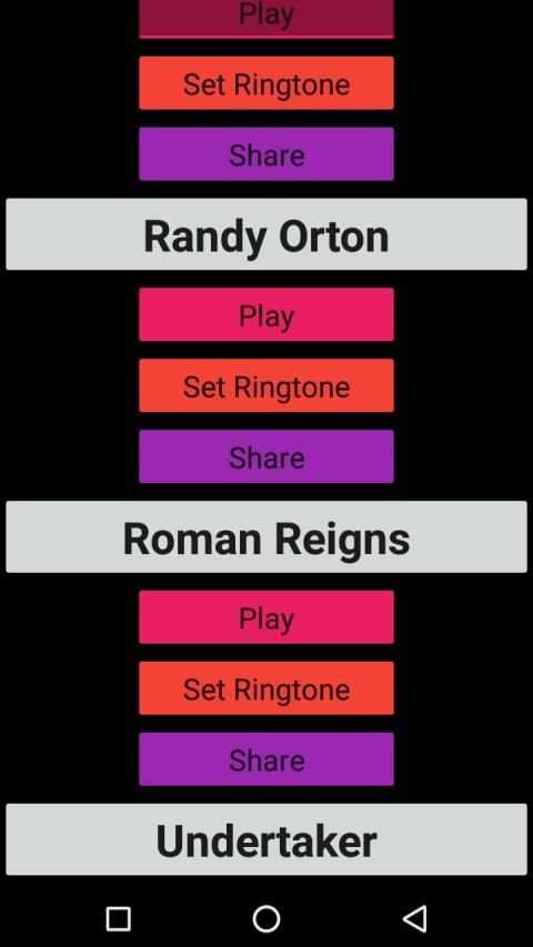 Unofficial w.w.e Superstar Theme Songs screenshot 2