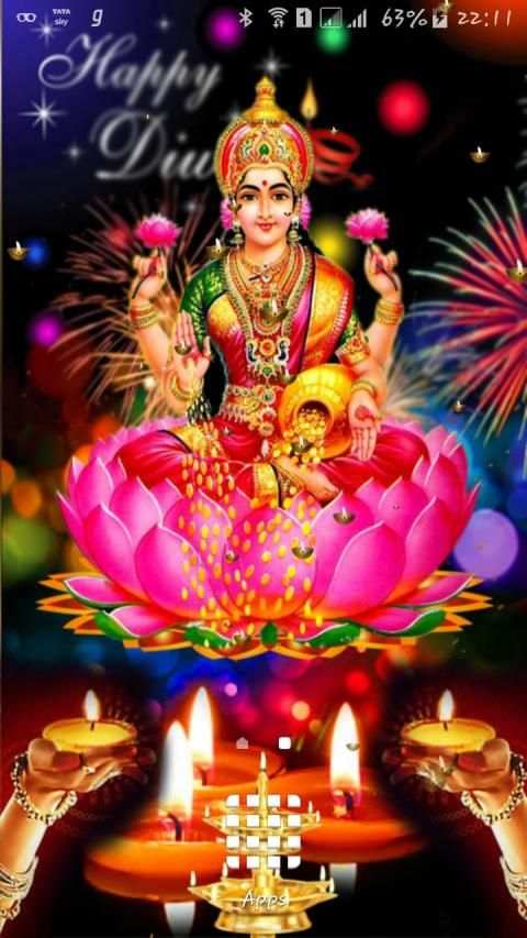 Lakshmi Devi HD Live wallpaper screenshot 8