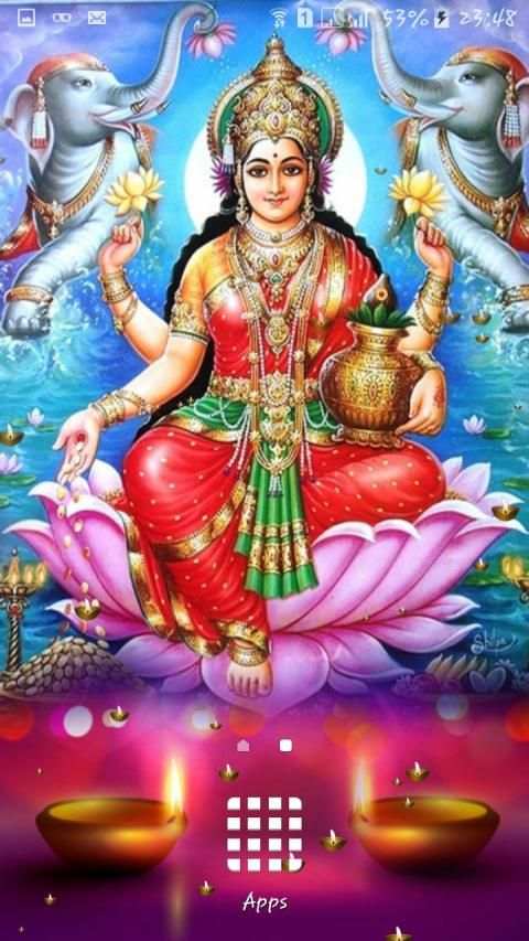Lakshmi Devi HD Live wallpaper screenshot 3