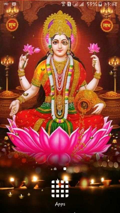 Lakshmi Devi HD Live wallpaper screenshot 4