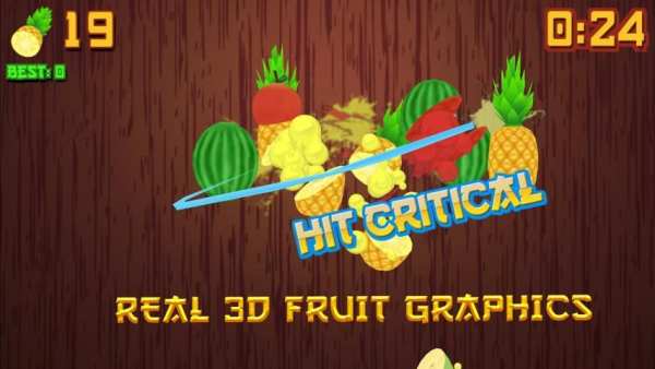 Ninja Slice Fruit screenshot 1
