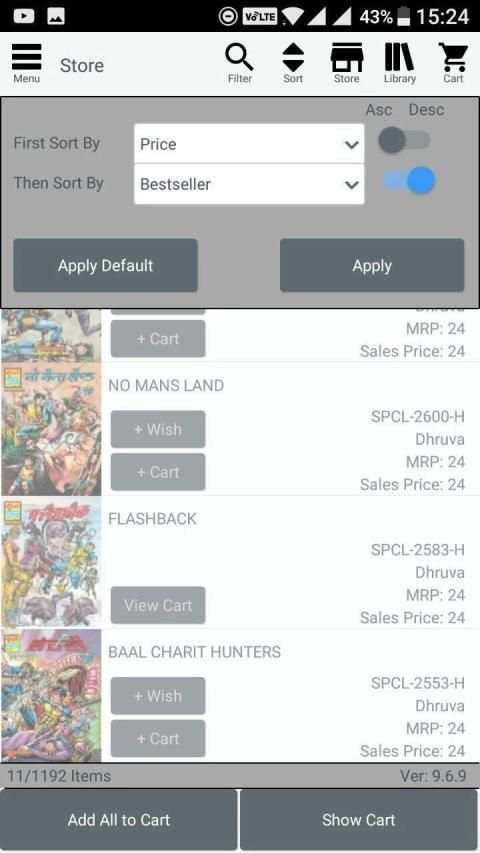 Raj Comics (Hindi Comic) screenshot 5