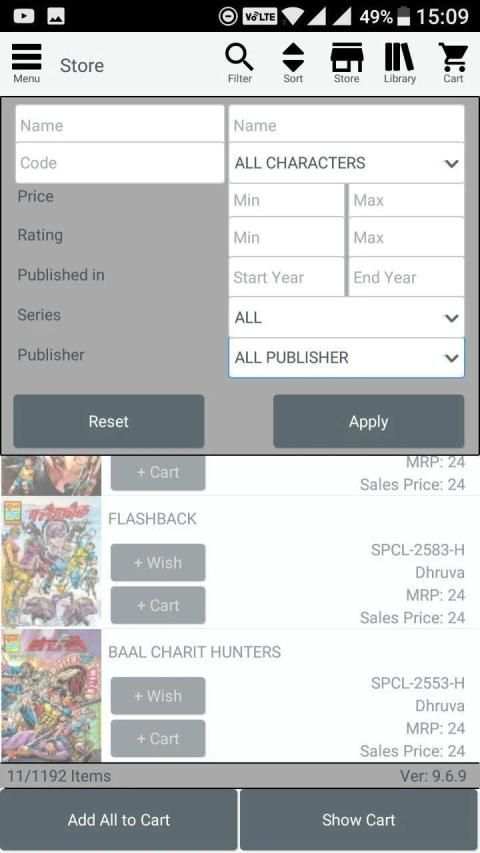 Raj Comics (Hindi Comic) screenshot 6