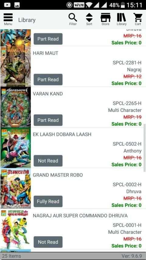 Raj Comics (Hindi Comic) screenshot 3