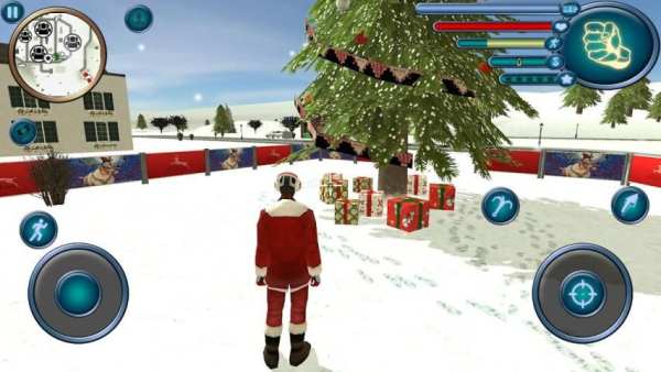 Christmas Santa Claus Rope Hero Simulator 2019 screenshot 2