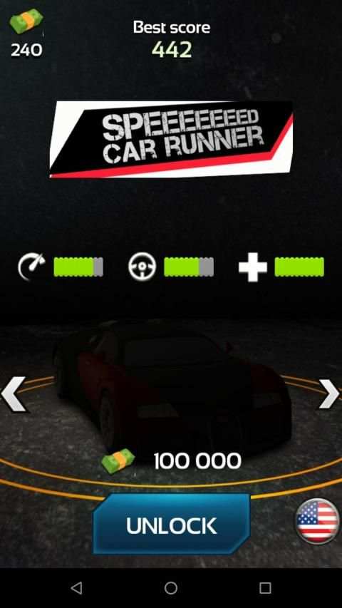 Speed Car Runner screenshot 2