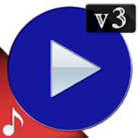 ikon Poweramp v3 skin blue light