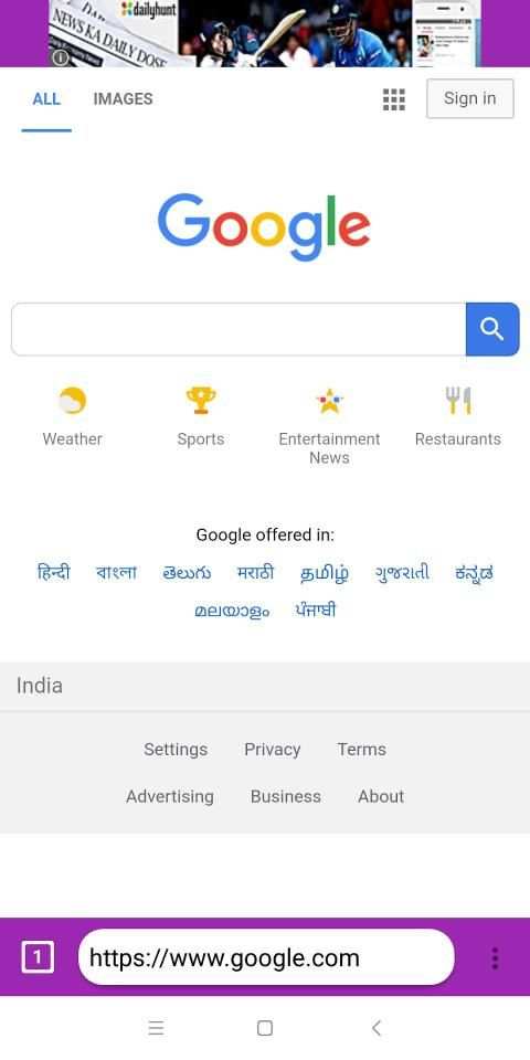 Mini Browser apps स्क्रीनशॉट 2