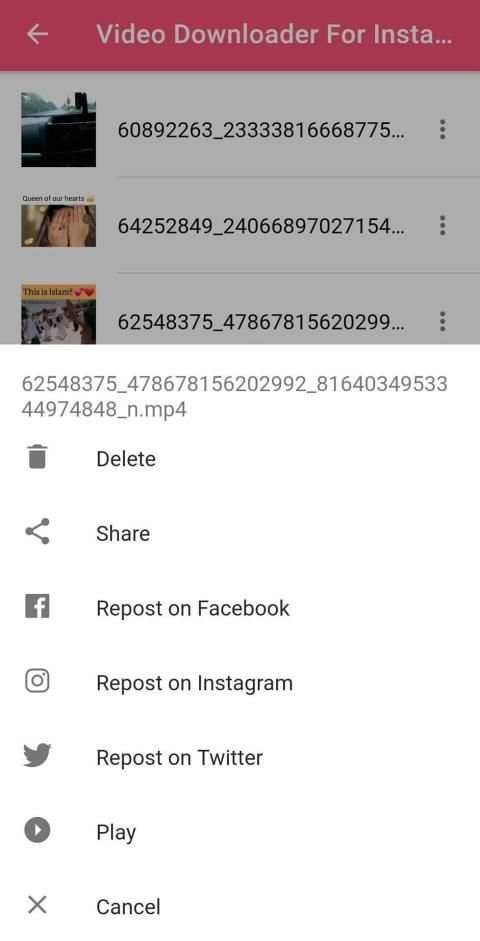 Video Downloader - for Instagram Repost App screenshot 1