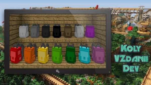 Backpacks Vanilla Edition MOD for MCPE screenshot 2