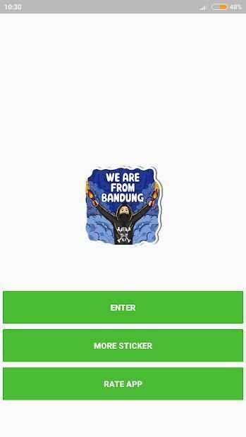 Bobotoh Persib Bandung Stiker WhatsApp screenshot 1
