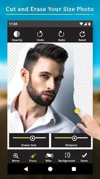 Men Moto Photo Suit: Stylish Bike Photo screenshot 2
