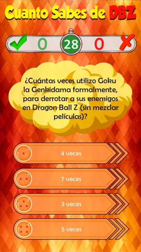 Cuanto Sabes de DBZ - Trivia screenshot 4