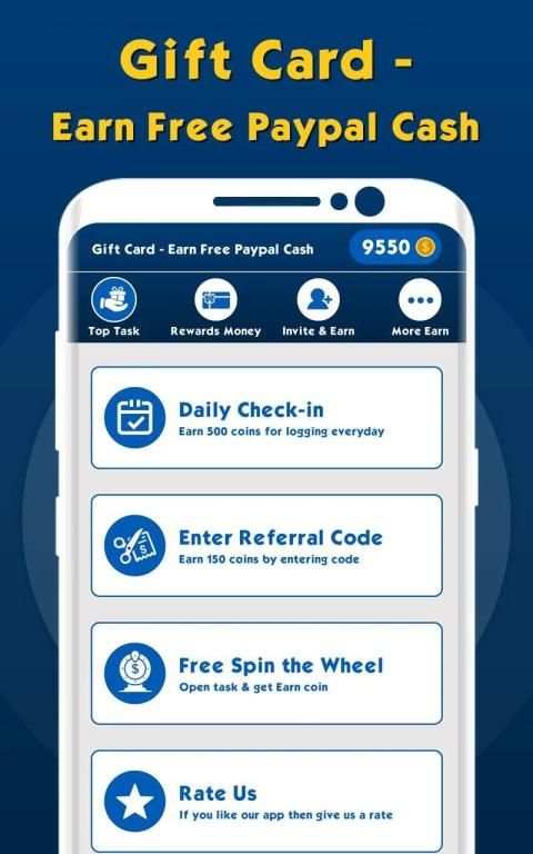 Gift Card - Earn Free Paypal Cash screenshot 4