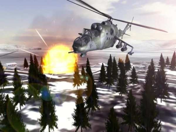 Hind - Helicopter Flight Sim स्क्रीनशॉट 2