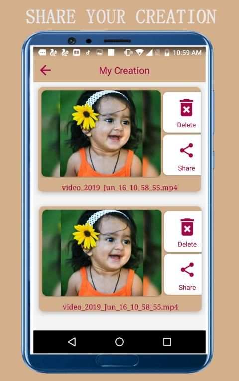 New Photo To Video With Music- photo Video Maker screenshot 1