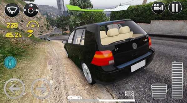 Golf Drift Simulator screenshot 1