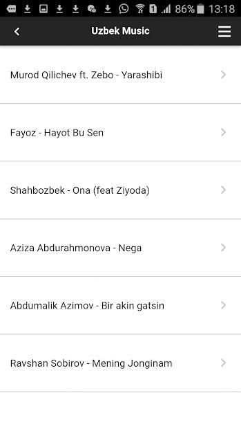 Узбек музыка screenshot 3