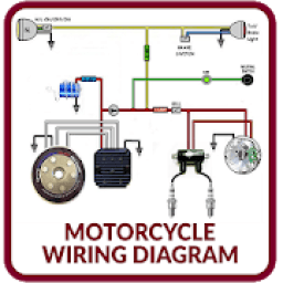 Motorcycle Wiring Diagram आइकन