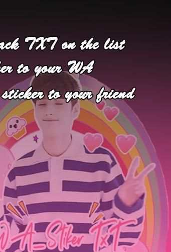 Sticker TXT Tomorrow X WAStickerApp Together screenshot 1
