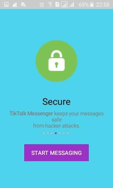 Tik Talk Messenger screenshot 1
