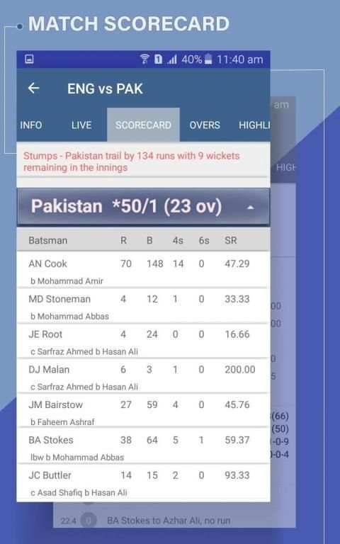 Live Cricket Scores , Schedule CricketLivez स्क्रीनशॉट 14