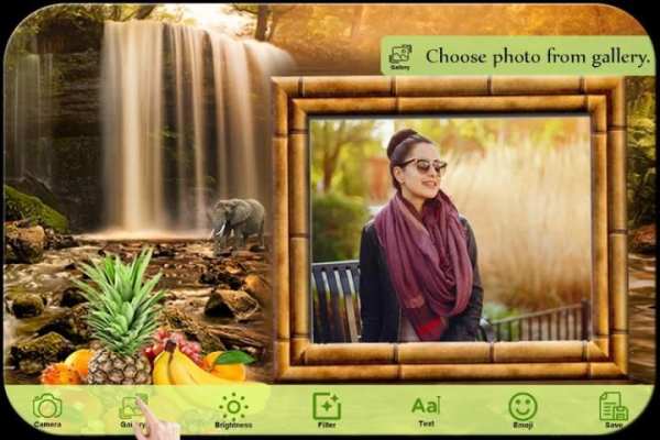 Waterfall Photo Frame :Photo Editor screenshot 2